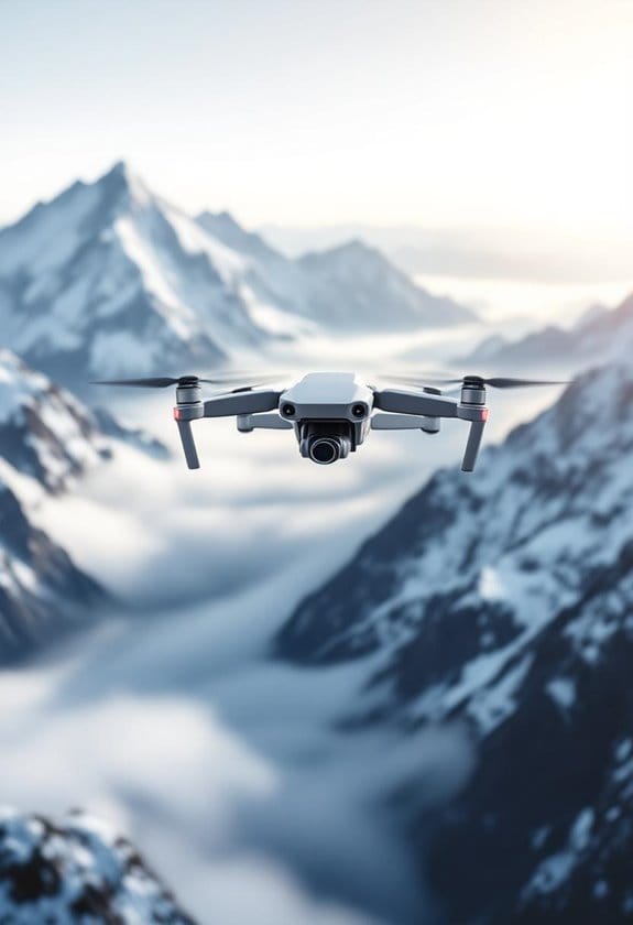 achieving aerial photography balance