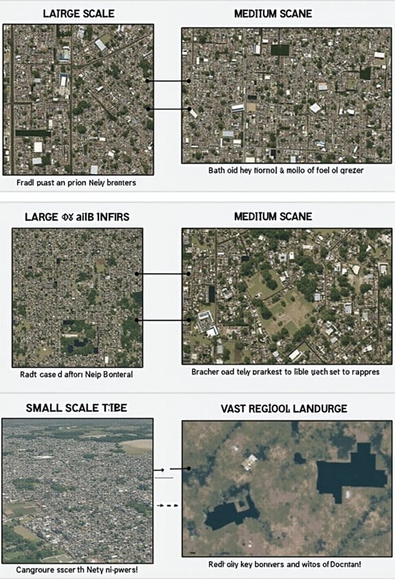 aerial images by scale