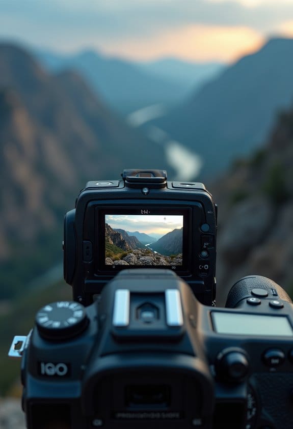 aerial photography exposure bracketing