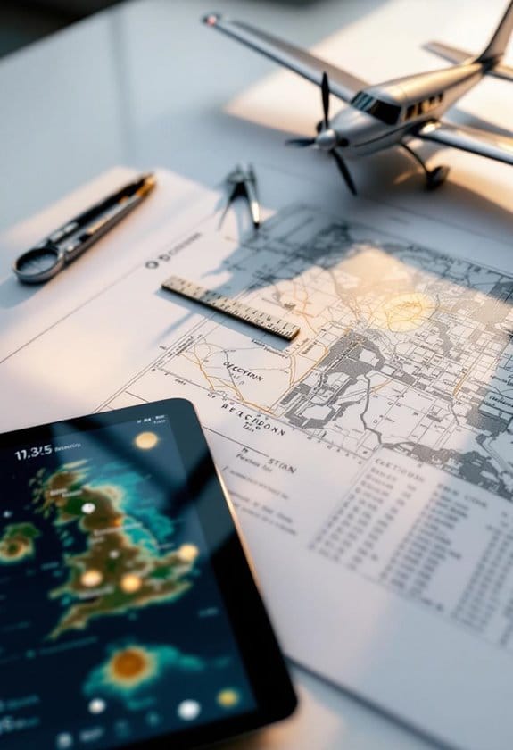 consistent lighting flight planning