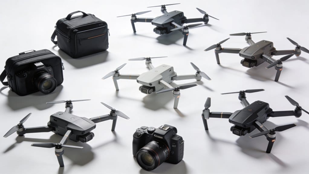 dslr compatible aerial photography drones
