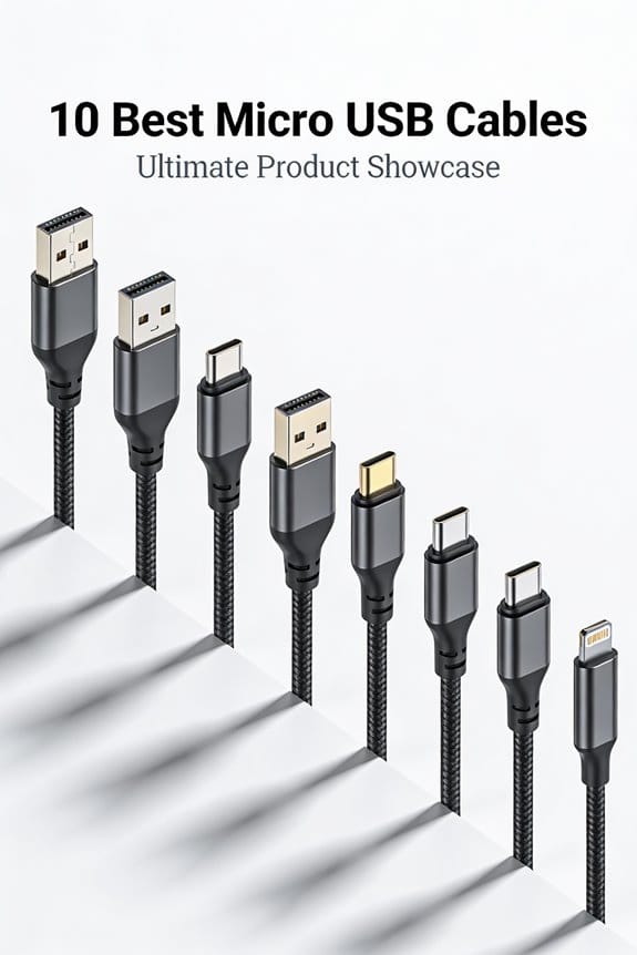 essential micro usb cables