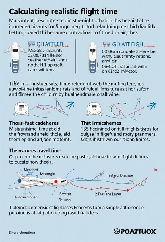 flight distance affects time
