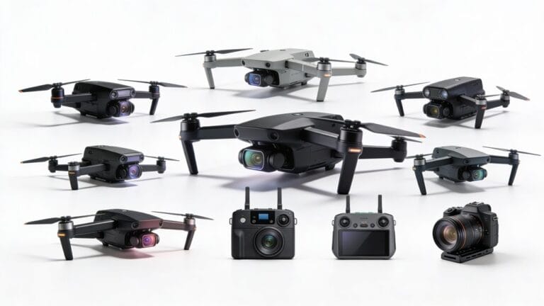 high resolution camera drones