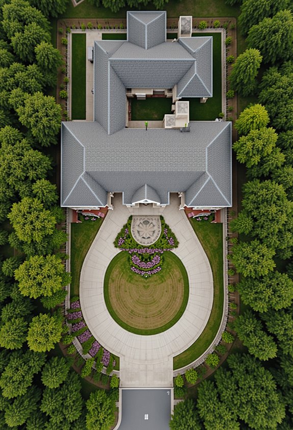 nadir perspective in aerial photography