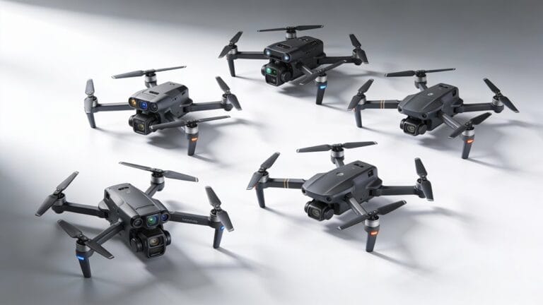 smooth footage capturing drones