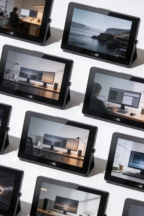 top compact workstation displays
