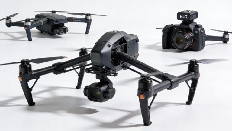 top drones for hlg recording
