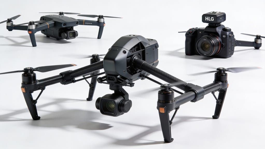 top drones for hlg recording