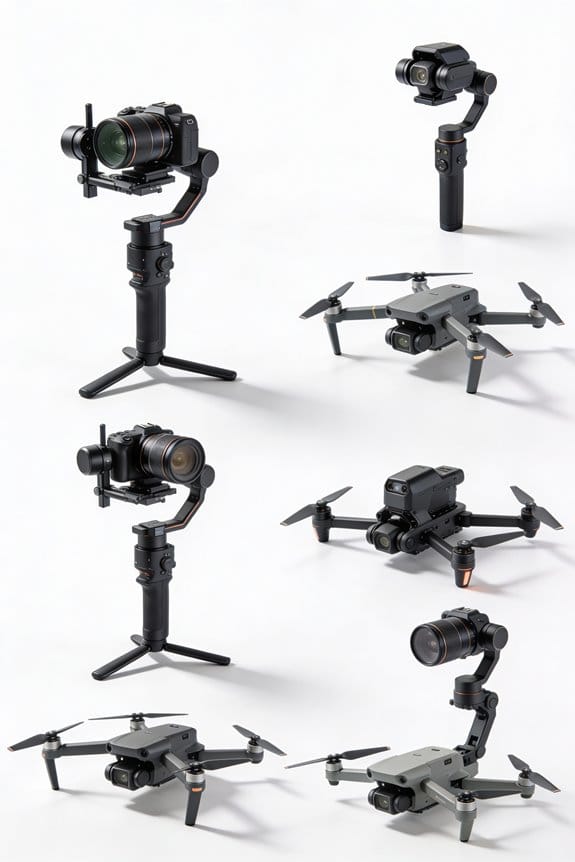 top gimbal drones review