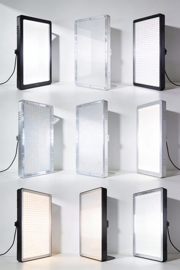 top led light panels