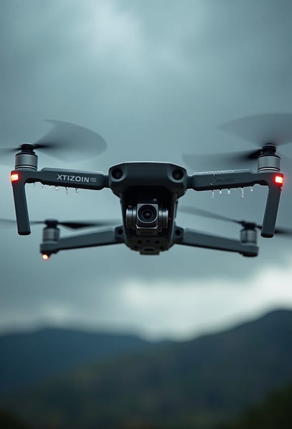 weather impacts drone performance
